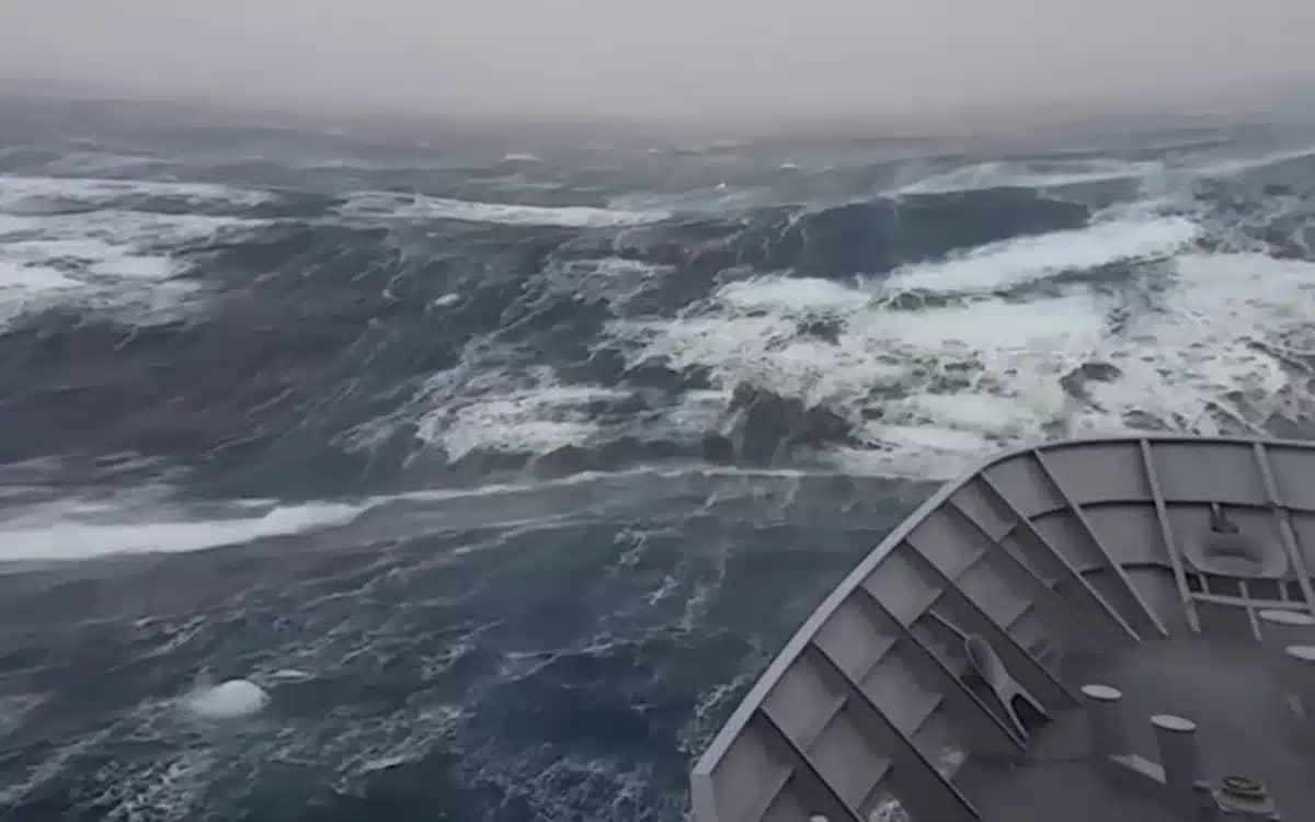 People left feeling ill after seeing ‘terrifying’ video of vlogger travelling through infamous Drake Passage